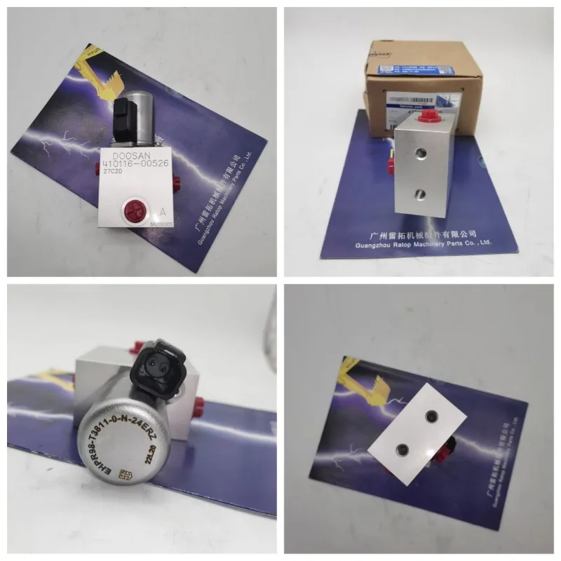 DX225 DX140 DX140W DX160W Excavator 410116-00526 Hydraulic Pump Parts EPPR VALVE 41011600526 27C20
