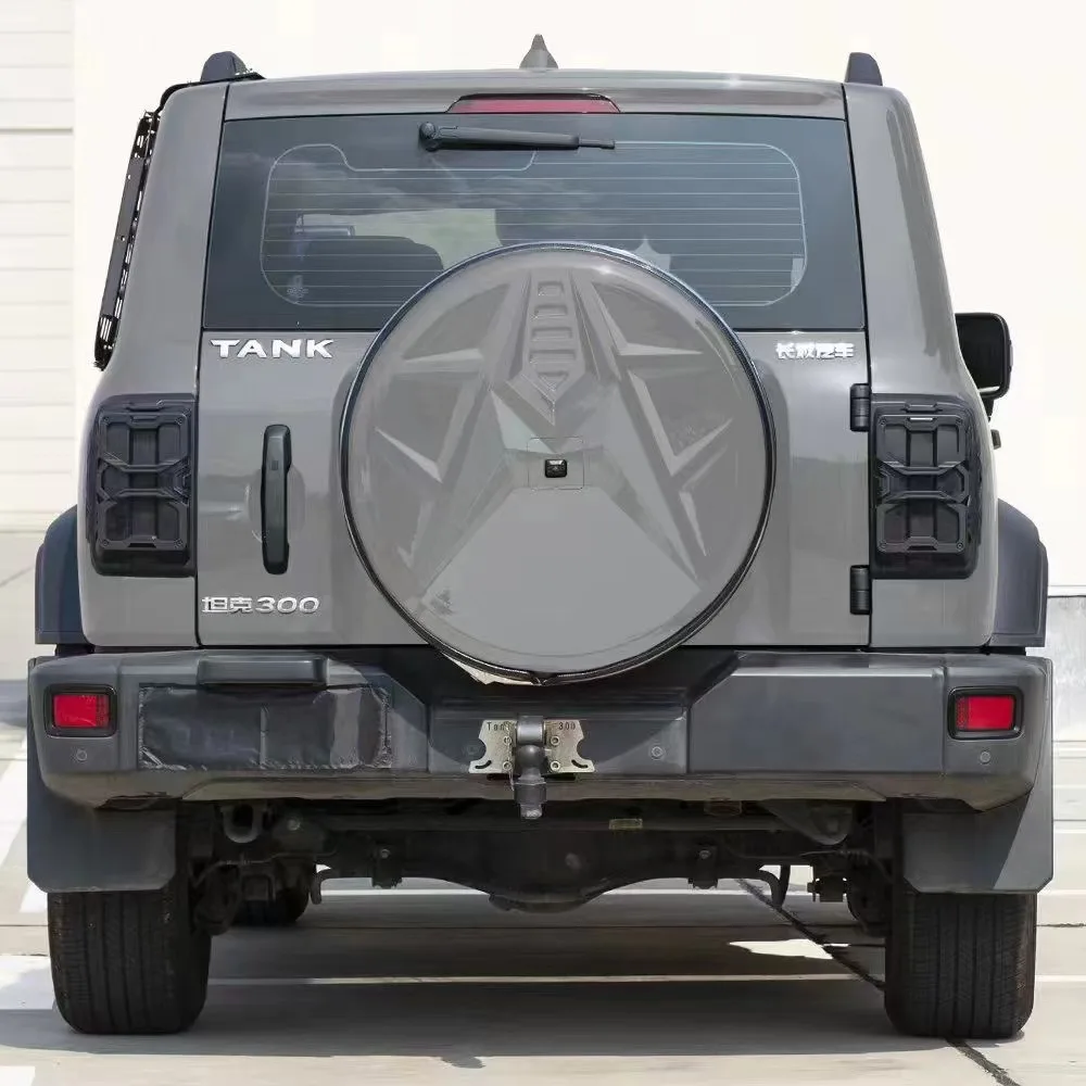 Newly Designed Modification Tailgate Tire Cover For Tank 300 2022-2024 Full Package Exterior Spare Tire Decoration Accessories