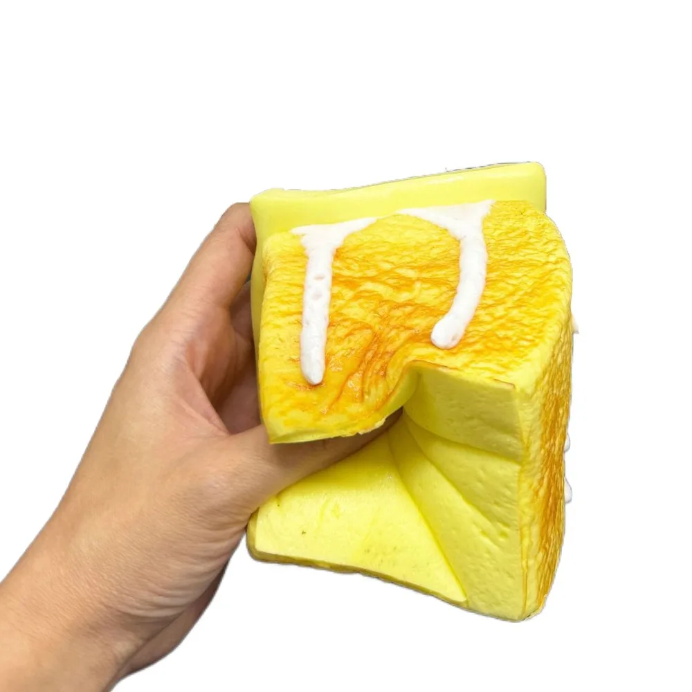 Simulation Lebensmittel Brot Langsam Rebound Spielzeug Langsam Steigenden Große Squeeze Brot Lebensmittel Spielen Spielzeug Brot Kreative Kuchen Langsam Rebound Spielzeug