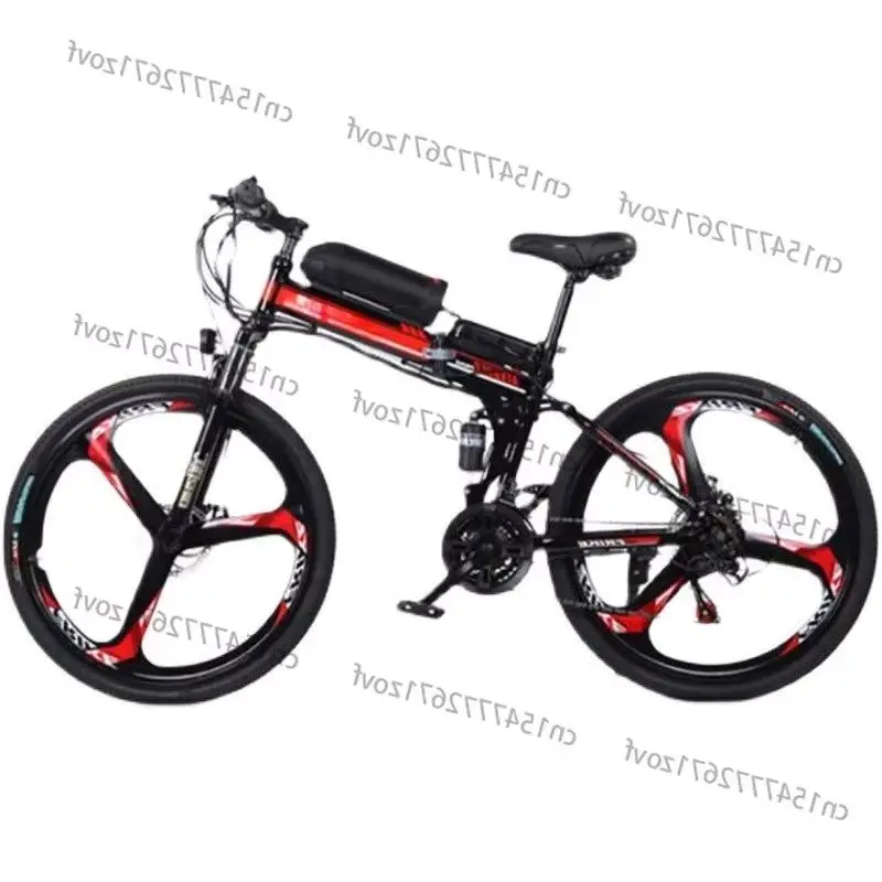 

Variable Speed Folding Power Bicycle – Lithium Battery, Double Shock Absorber Mountain Bike