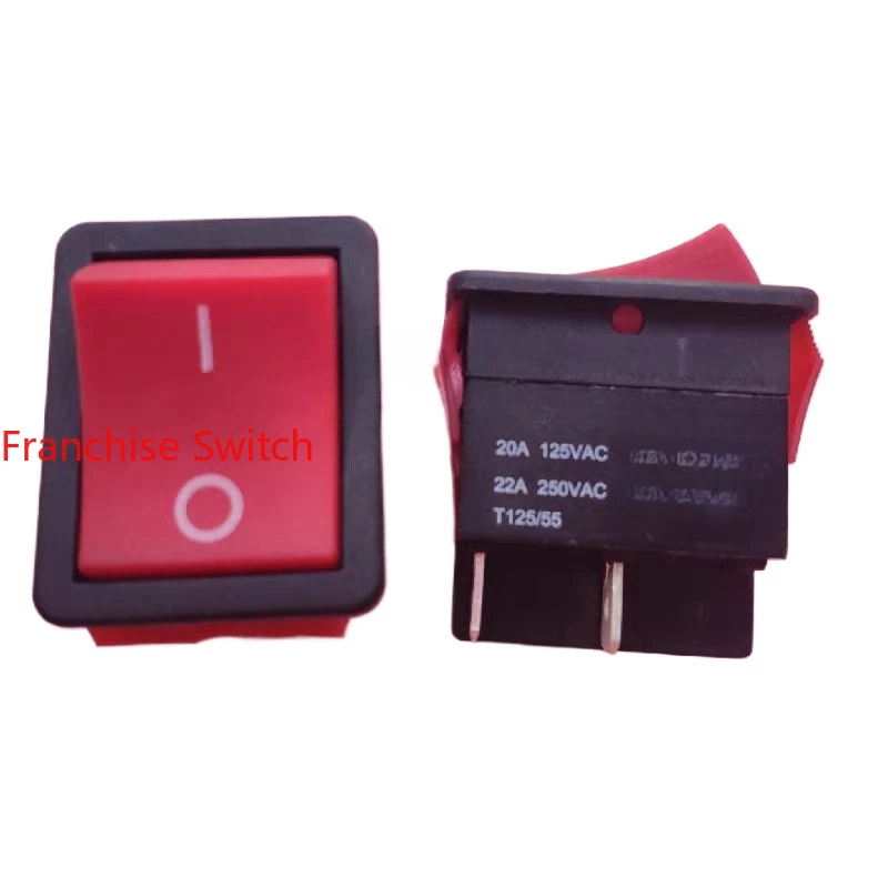 

10PCS ship type rocker switch LR-210-C5N-BR 30A high current welding machine