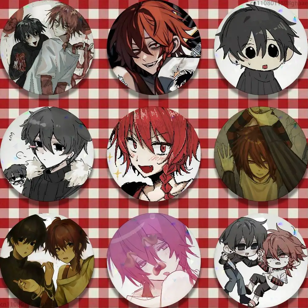 

Game Zeno Remake 25mm 75mm 44mm 58mm 32m Coin Badges Personalized Handmade Round Brooches Pins Accessory