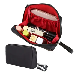 Neue Ankunft Kosmetik Tasche Einfache Feste Farbe für Frauen Make-Up Tasche Tasche Kulturbeutel Wasserdichte Machen Up Geldbörsen Fall 2023