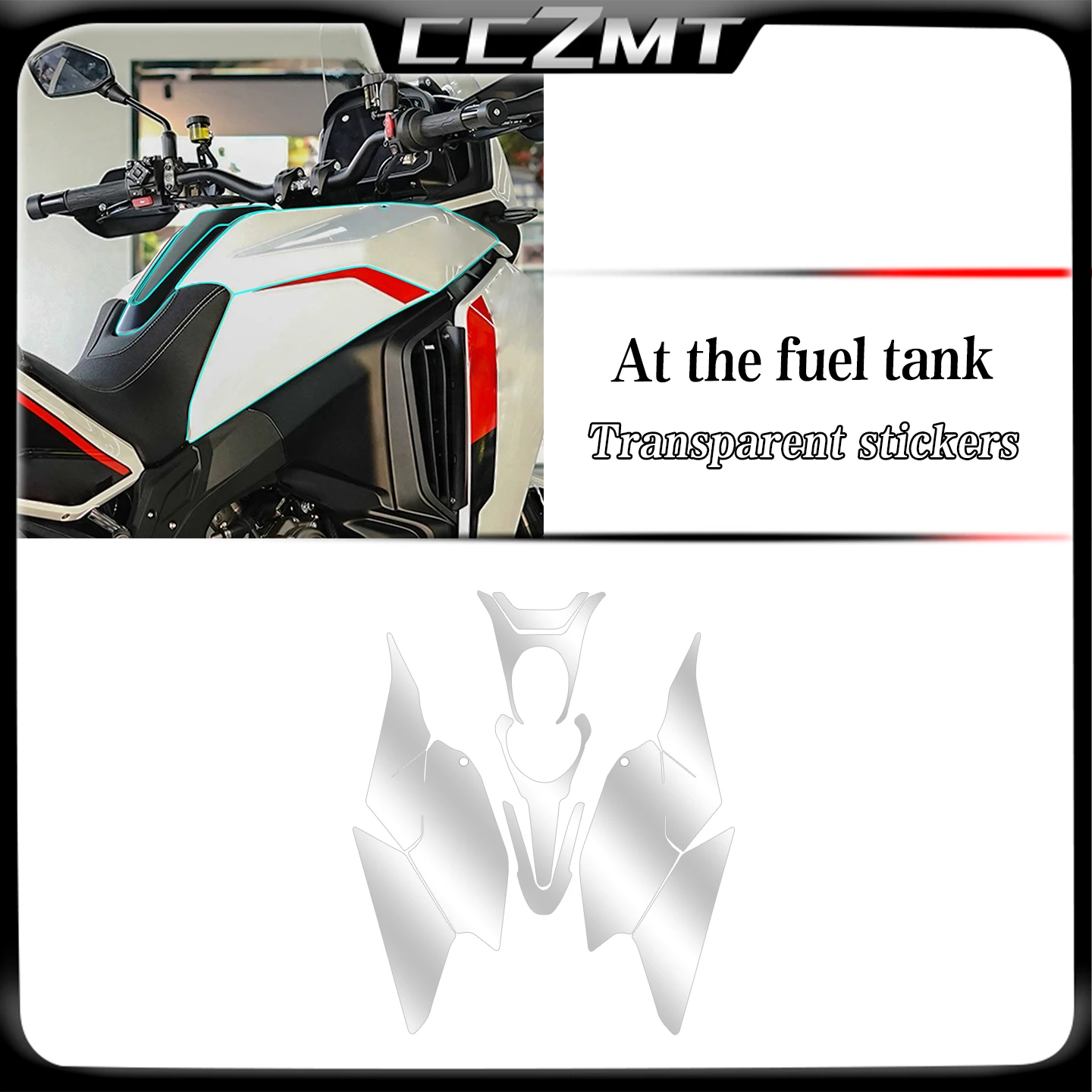 For MOTO Morini X-Cape1200 x-cape 1200 2026 Invisible car cover film oil tank scratch protection sticker modified accessories