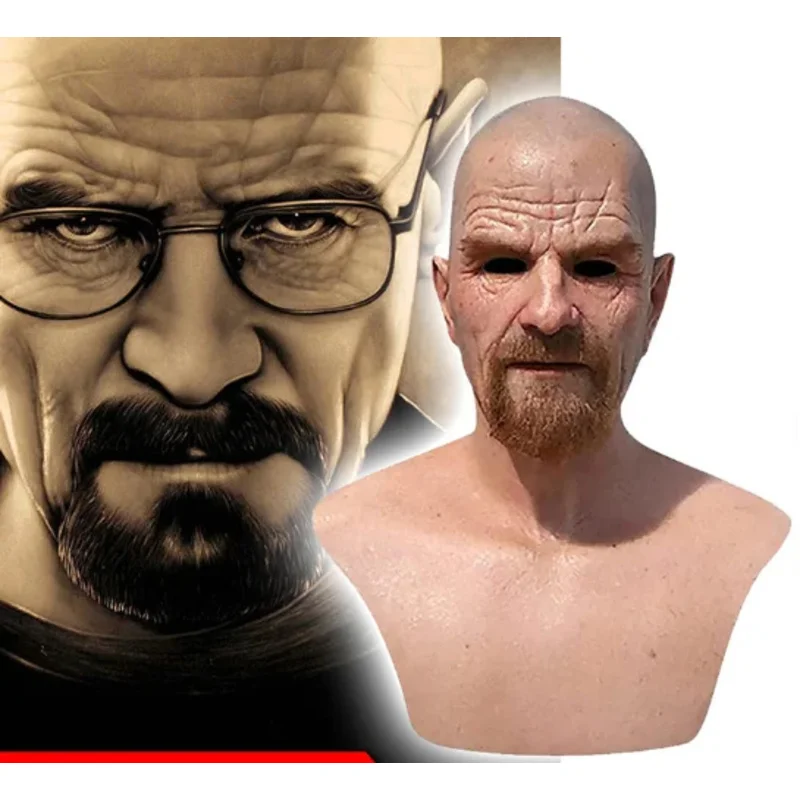 1/6 Scale Chemical Teacher Walter White Head Sculpt Model Fit for 12'' Hot Toys Action Figure