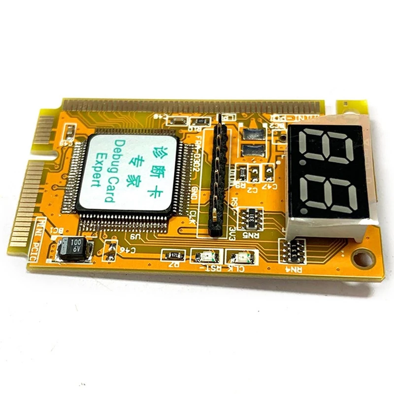 Testador do analisador da placa-mãe do cartão diagnóstico, perito do cartão de depuração, mini PCI, PCI-E, LPC, cartão postal do USB, 3 em 1