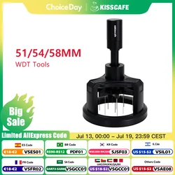 ALIKISSCAFE WDT Tools 51mm 54mm 58mm Espresso Stirrer Needle Distributor Barista Tools Adjustable Depth Coffee Maker Accessories