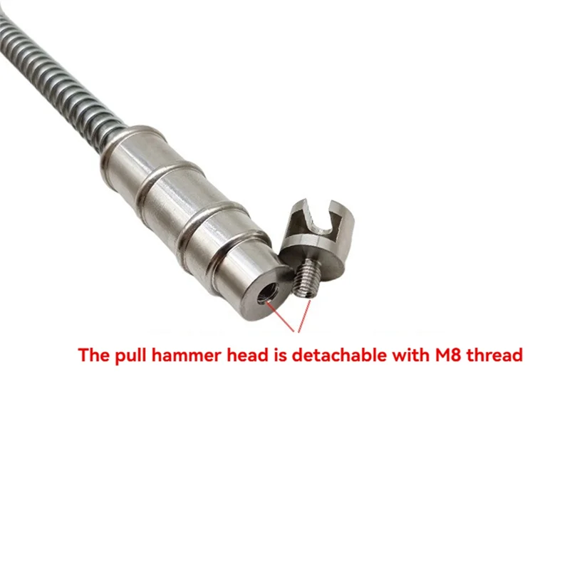 A76X-Automobile Depression Repair Tool Spring-Type Hail Pit Pulling Hammer Pit Depression Pulling,Car Dent Repair Tool