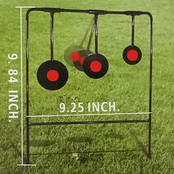 Luchtpistool Eenvoudige Spinner Schieten Metalen Doel Drie Hanger Ronde Doelen