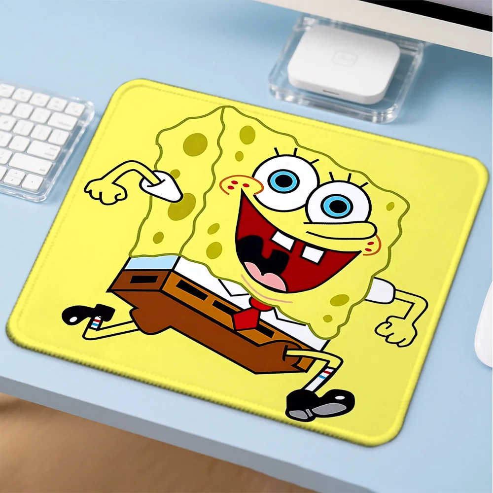 Keyboard Pad S-Spongebobs Computer Mat Desk Accessories Pc Gamer  Mousepad Company Game Mats Mouse Anime Mause Table Decoration