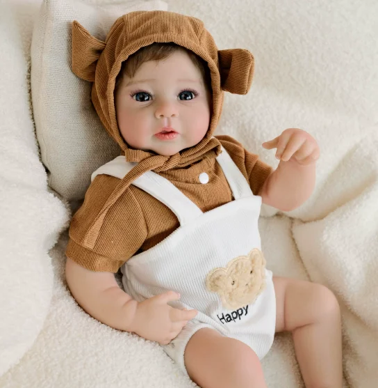 Reborn bébé taille poupées fille garçon réaliste Silicone poupées réaliste qui ressemble réel nouveau-né haute qualité enfants nouvel an cadeau jouet
