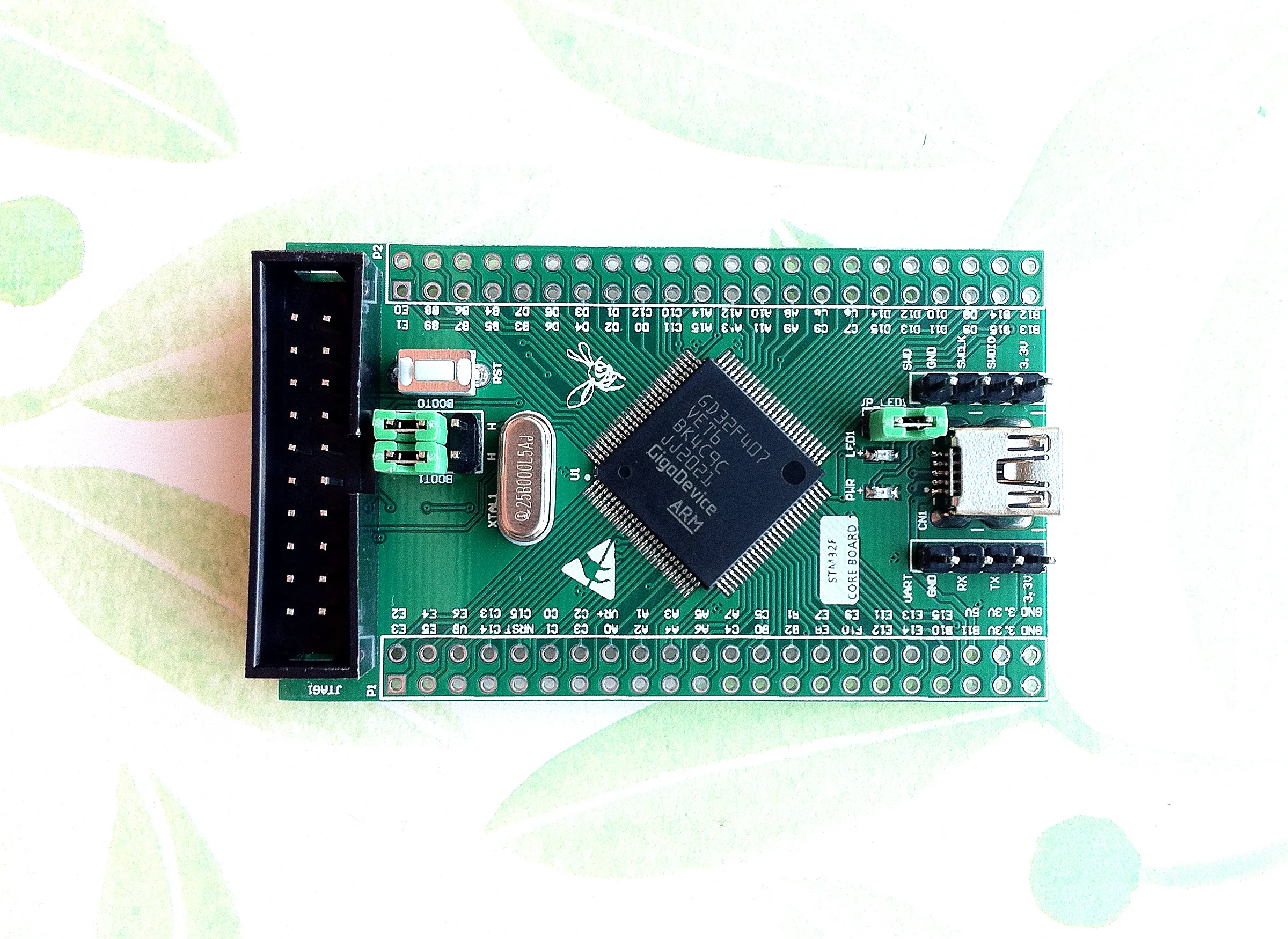 

GD32F407VET6 ore board minimum system development board learning board GD32F407 VE Mini