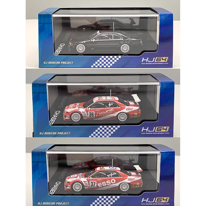 

Hobby Japan Diecast 1:64 JTCC Chaser 1997 # 36 # 37/Коллекционная модель автомобиля из сплава, классическая, для взрослых, для демонстрации, игрушка для мальчиков, подарок