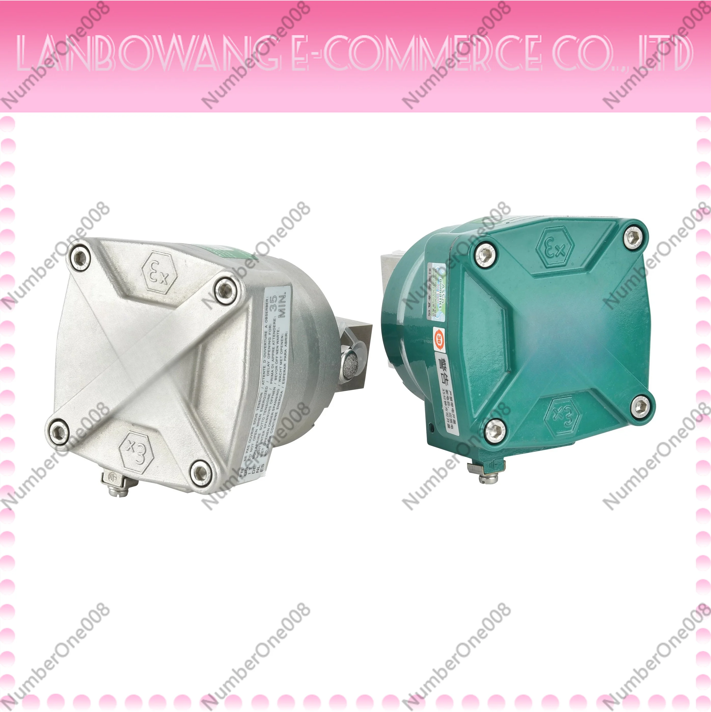 Stainless Steel Explosion-Proof Solenoid Valve 1/4 NPT 2/3 Way Industrial Pneumatic Valve
