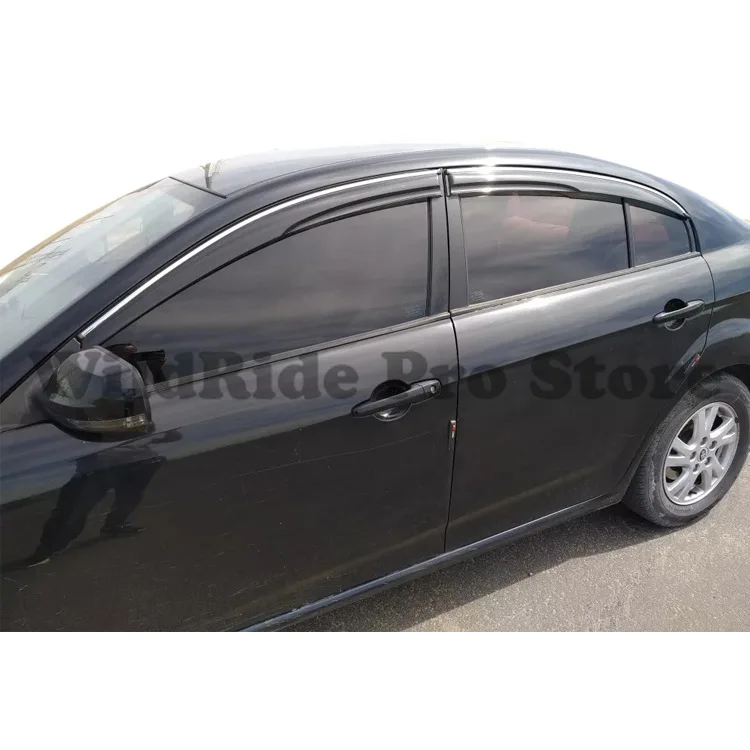 1 مجموعة FAW Besturn B50 T77 حاجب المطر B70 X40 B30 B90 X80 تعديل محدد المطر الحرس نافذة منحرف #3