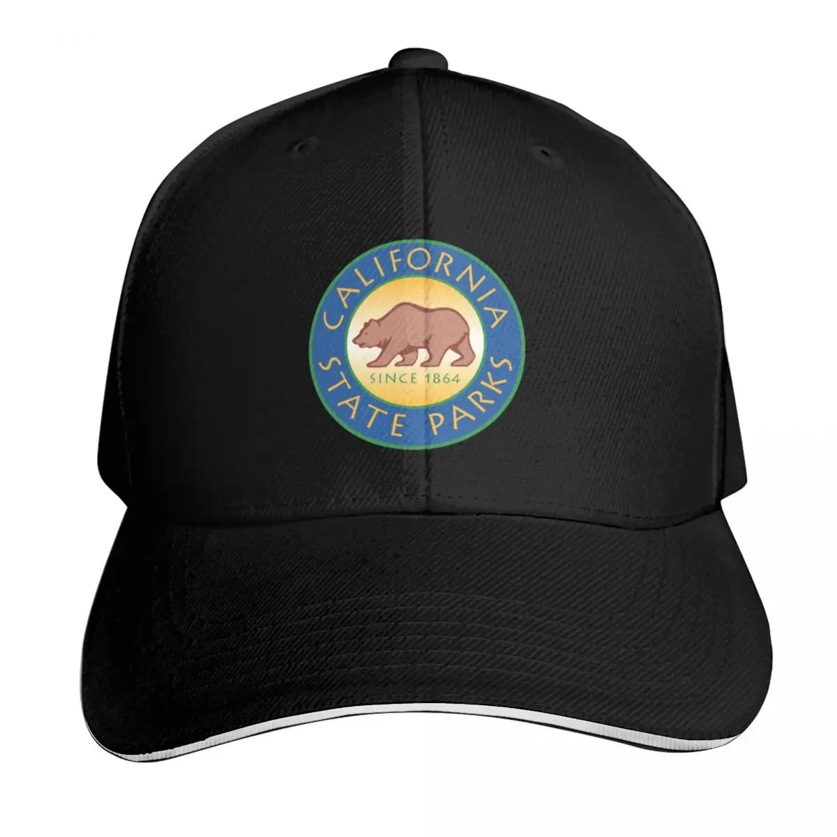 California State Parks Baseball Cap Breathable Mesh Back Moisture Wicking Quick Dry Curved Brim Classic Fit