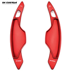 SK CUSTOM Aluminum Alloy Steering Wheel Paddle Extension Shifter Trim For Cadillac ATS 2013-2018 ATS-L CT6 CTS Car Accessories