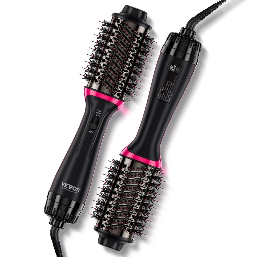 

Hair Blow Dryer Brush Ionic Hair Styler Volumizer with 2.56 Oval Barrel