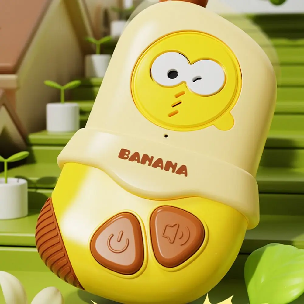 2Pcs Banana Walkie Talkie Spielzeug Cartoon Auto Styling Tragbare Drahtlose Walkie-Talkies Transceiver Batterie Betrieben