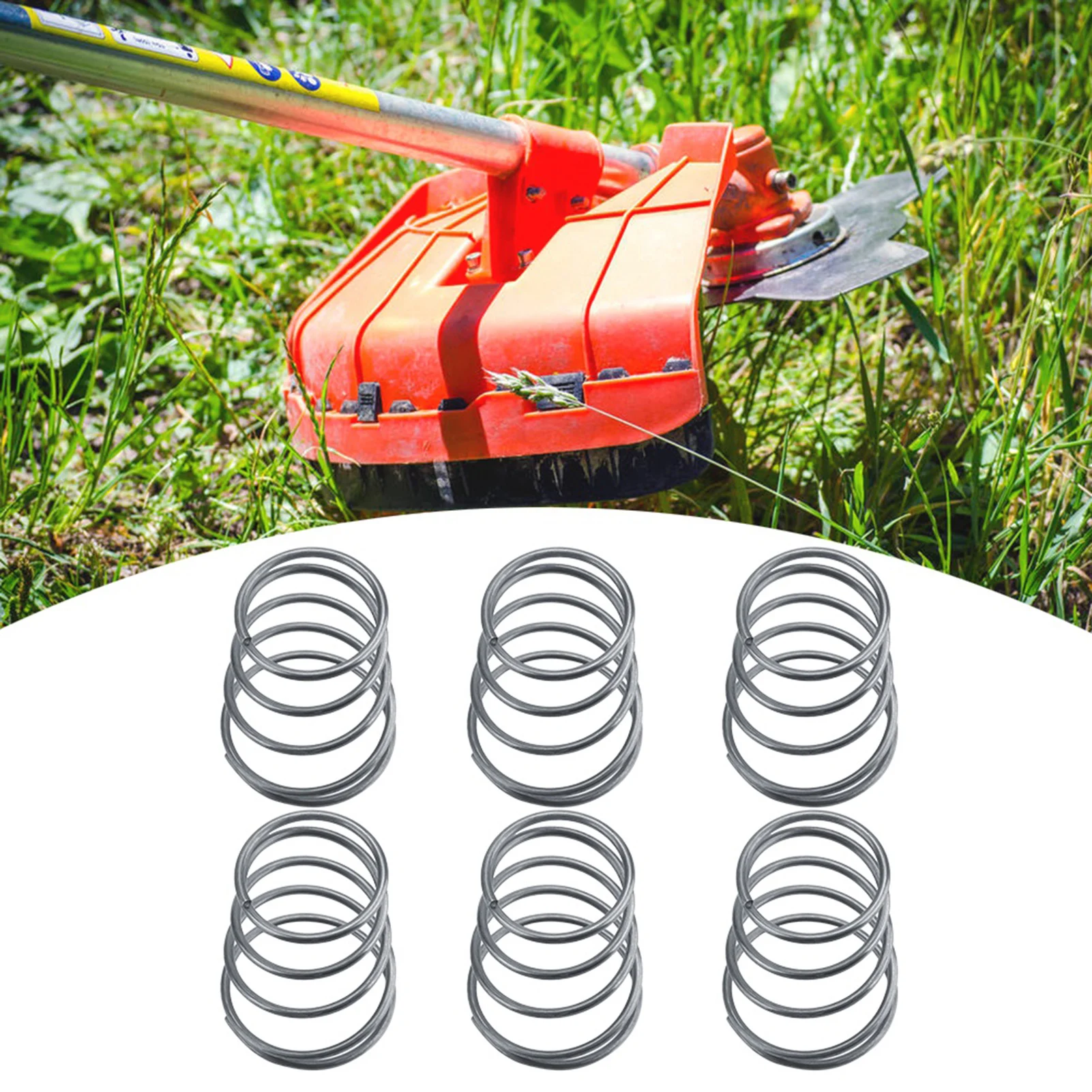 Gardening Tools Repair - トリマーヘッド交換用スプリングスペアパーツ、ブラシカッター、草刈り機、ガーデンツールの修理に適合