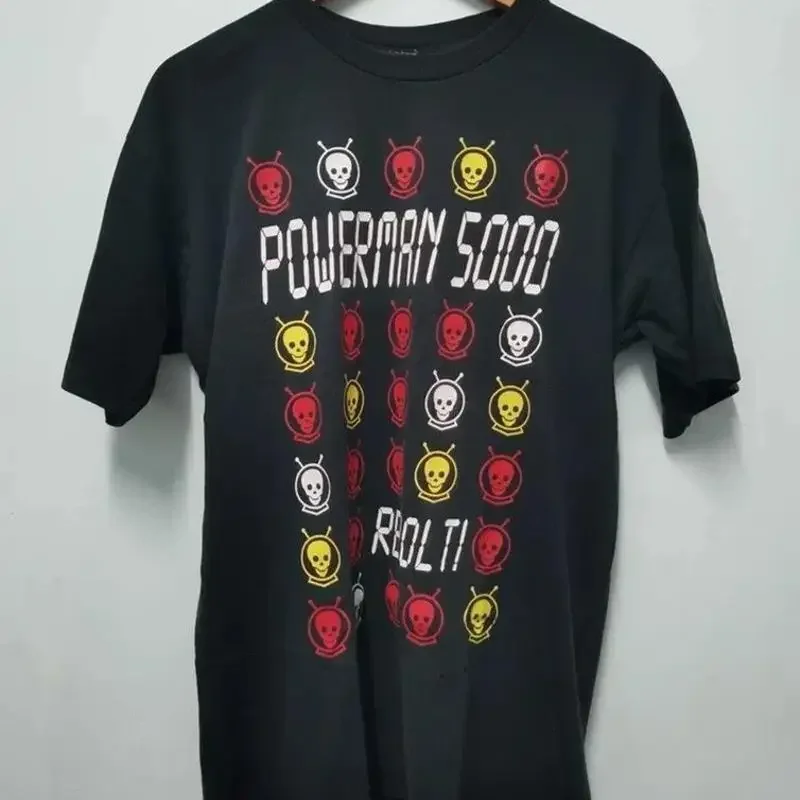 Hot Merry Christmas Powerman 5000 T Shirt Cotton For Fan Bt533