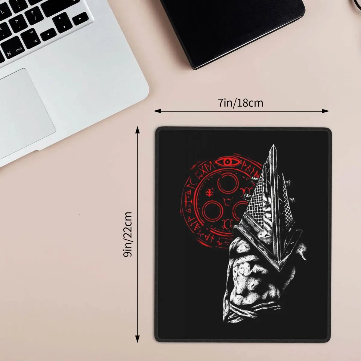 Chain Link And Fog Silent Hill Game 7x9 in 22x18 cm Mouse Pad Computer Keyboard Mouse Mat Gamer PC Laptop Desk Mat