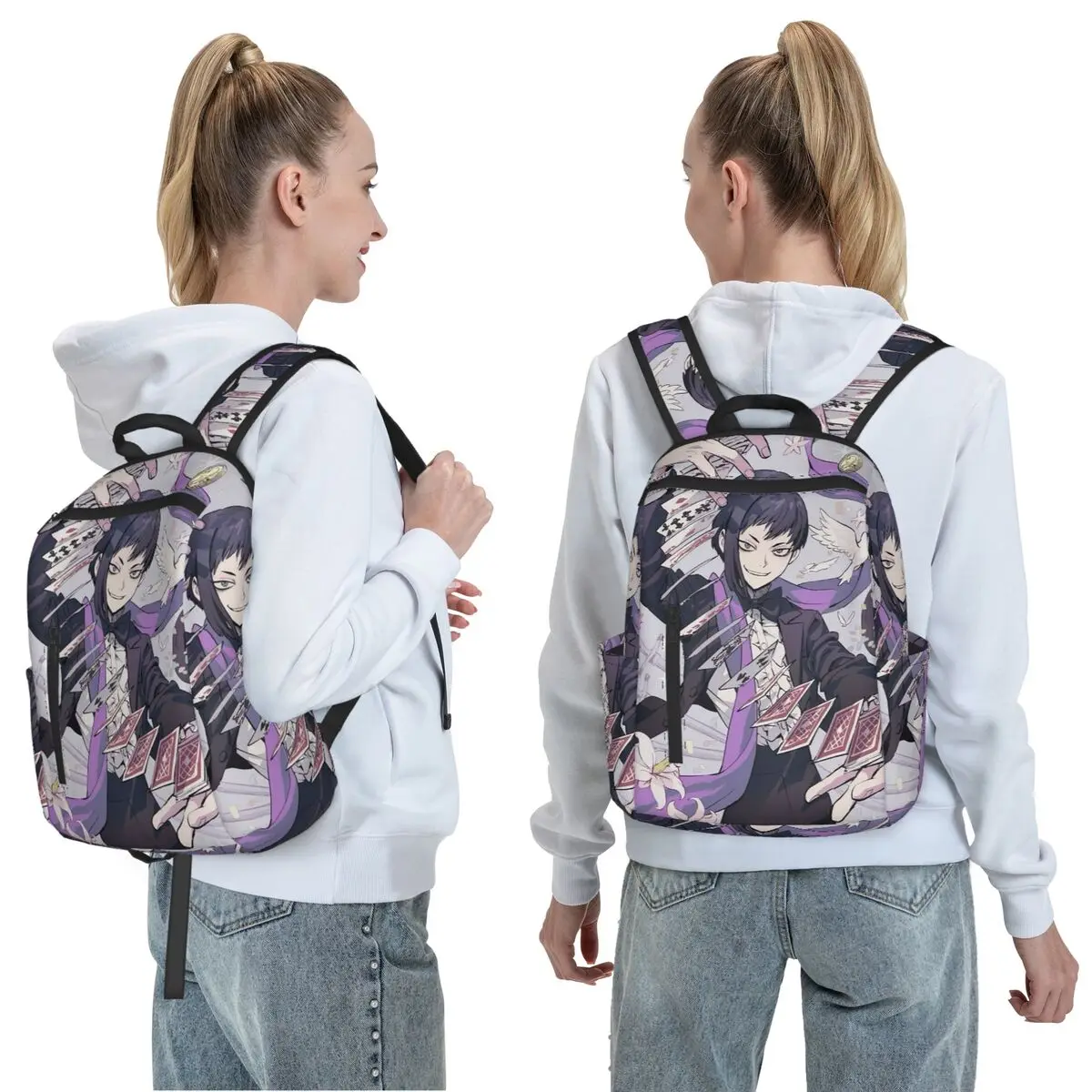 Gen Asagiri Dr Stone Apan Anime Backpack Daypack Large Capacity Kids BookBag School Bag Shoulder Bags for Men Women