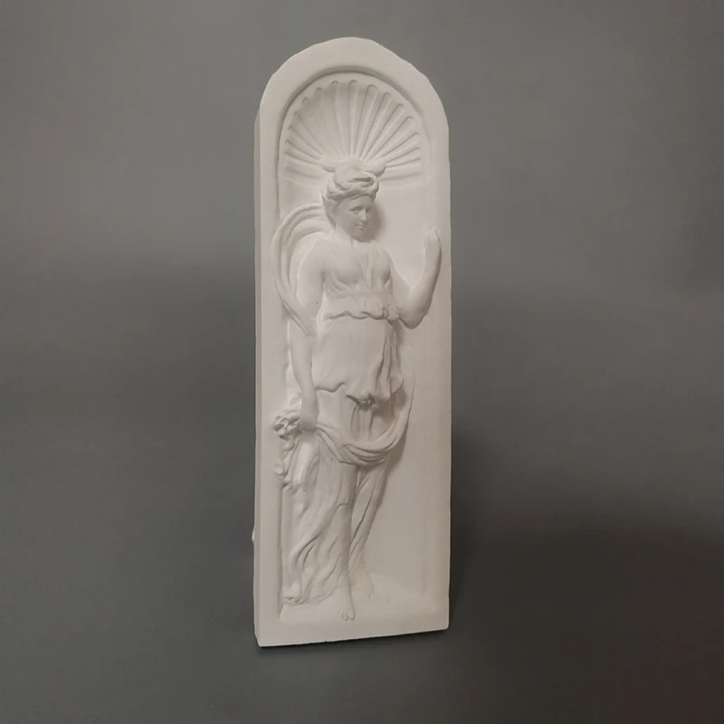 Saint resin relief decorative painting diffusing fragrance desktop fragrance wind relief painting niche  Seiko figure sculpture