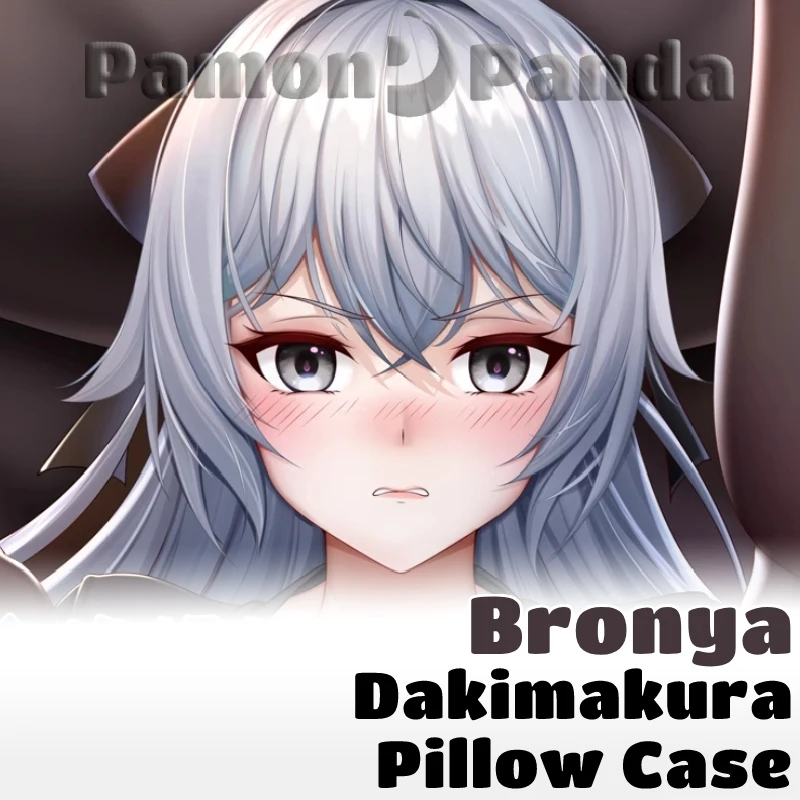 Bronya Dakimakura Honkai Impact Game Pillowcase Hugging Full Body Sexy Pillow Case Cushion Cover Home Bedding Decor Otaku Gift