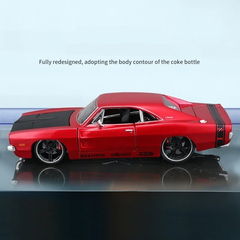 1:24 Maisto 1969 Charger R/T Car Metal Die Casting Alloy Static Car Model Classic Retro Collection Ornament Male Toy Boy Gift