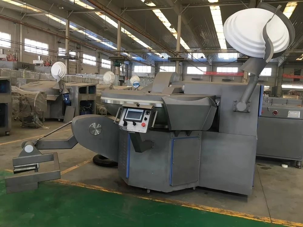 Heißer Verkauf automatische Hackfleischherstellungsmaschine Schüsselschneider für Rindfleischwurst