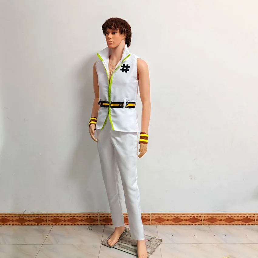 Idolish7 Yamato Nikaido Halloween White Set Cosplay Halloween Uniform Costume Customize Any Size