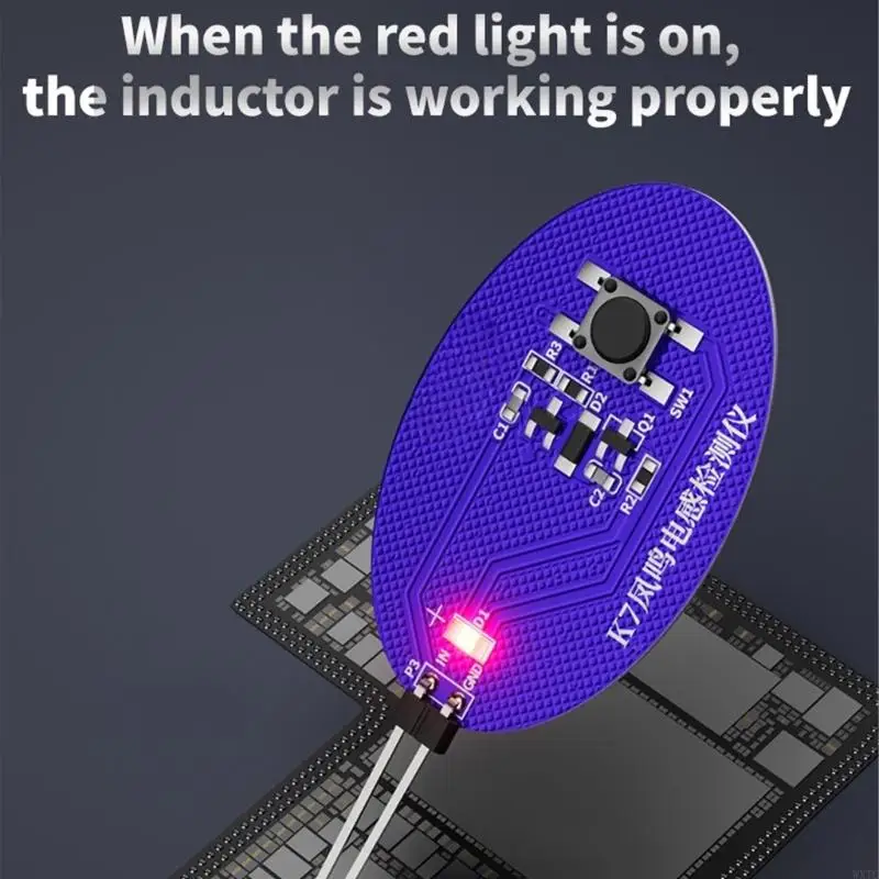 Testador indutores plástico portátil WXTC com feedback rápido da luz vermelha para engenheiros
