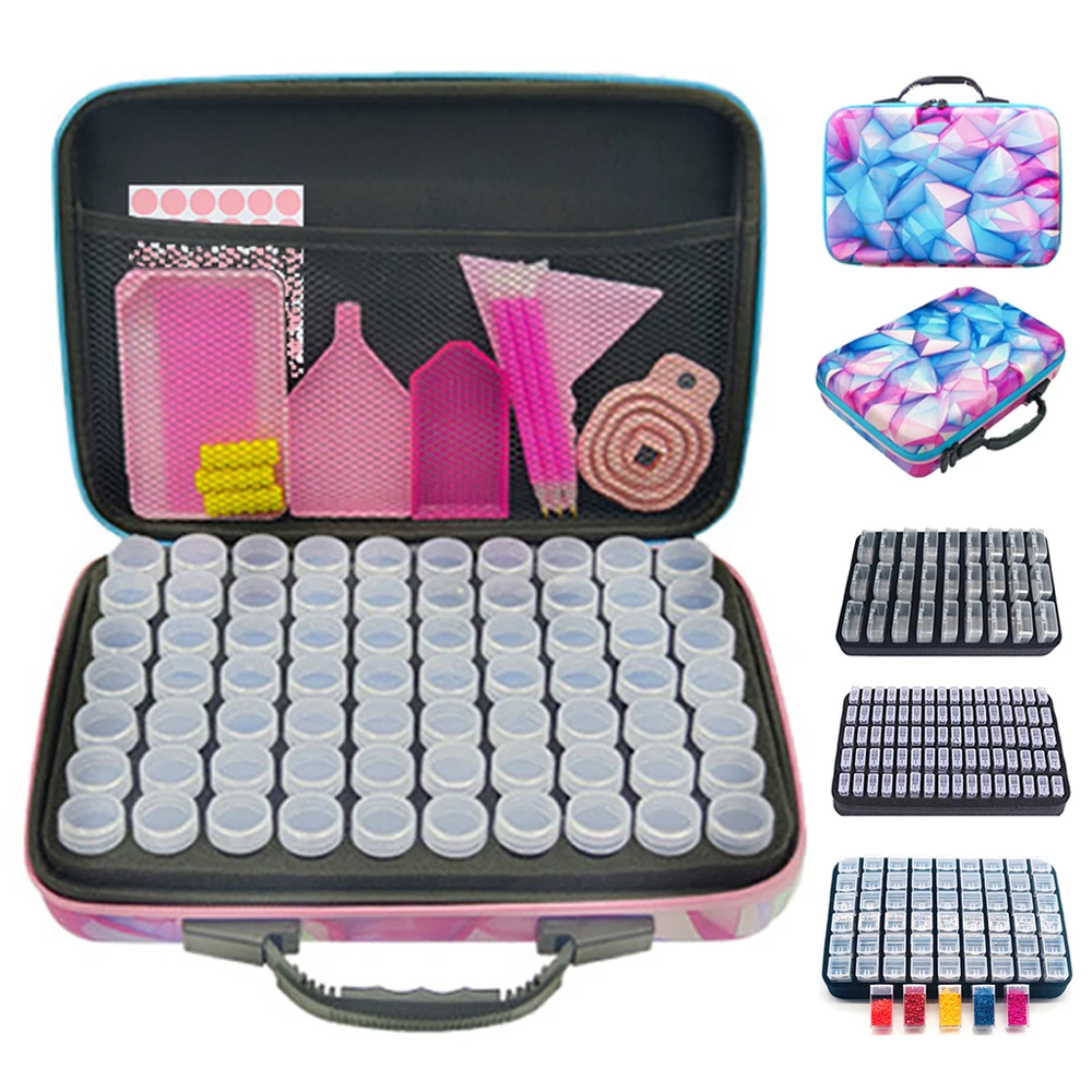 

Набор инструментов для алмазной живописи, чемодан для рисования, детский ланч-бокс, органайзер для ювелирных изделий, пластиковый ящик, инструменты для вышивки, ручка