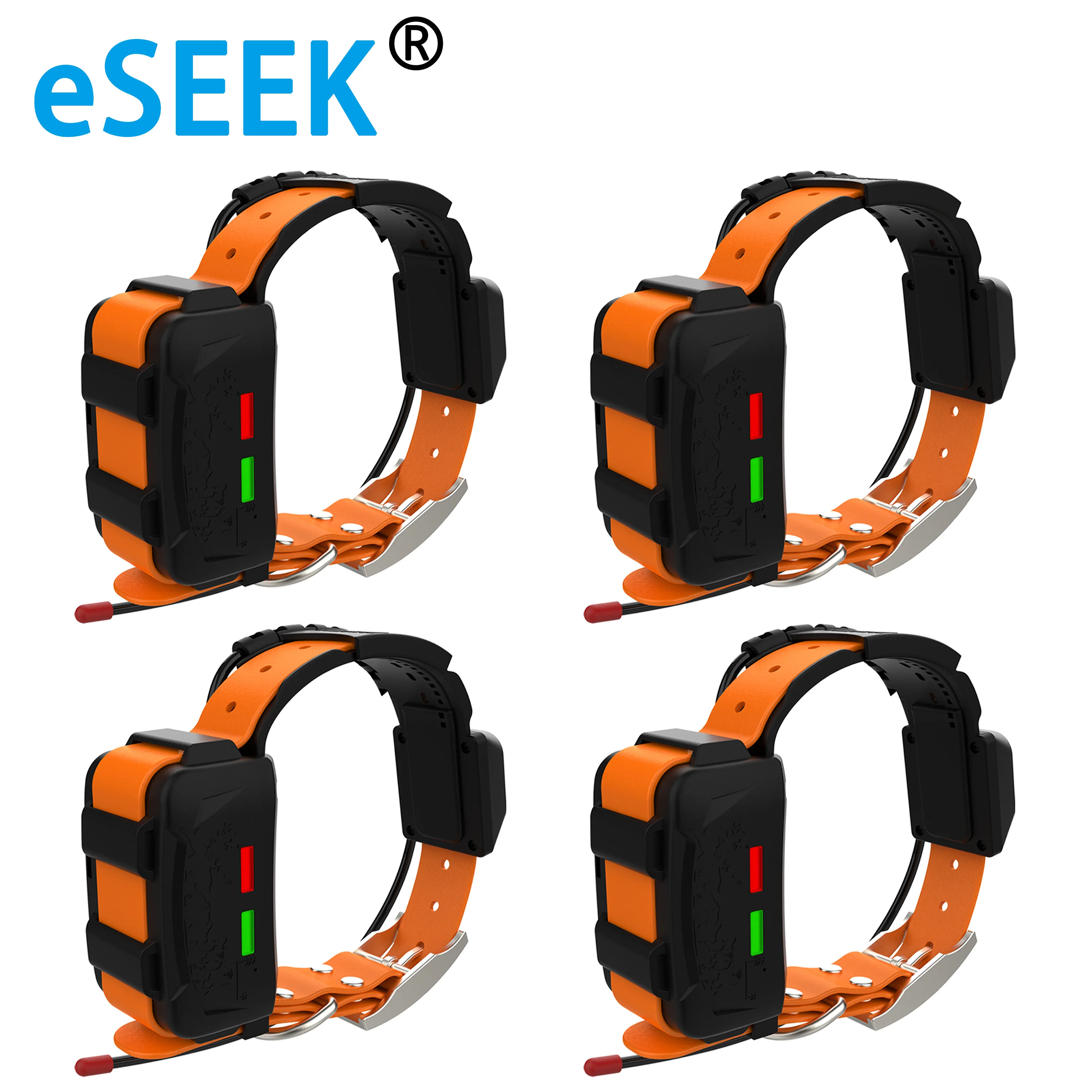 ESEEK Smart Dog Collar GPS System: Electronic Compass Navigation + Configurable Geofencing (7+ Zones) & 6400mAh Battery