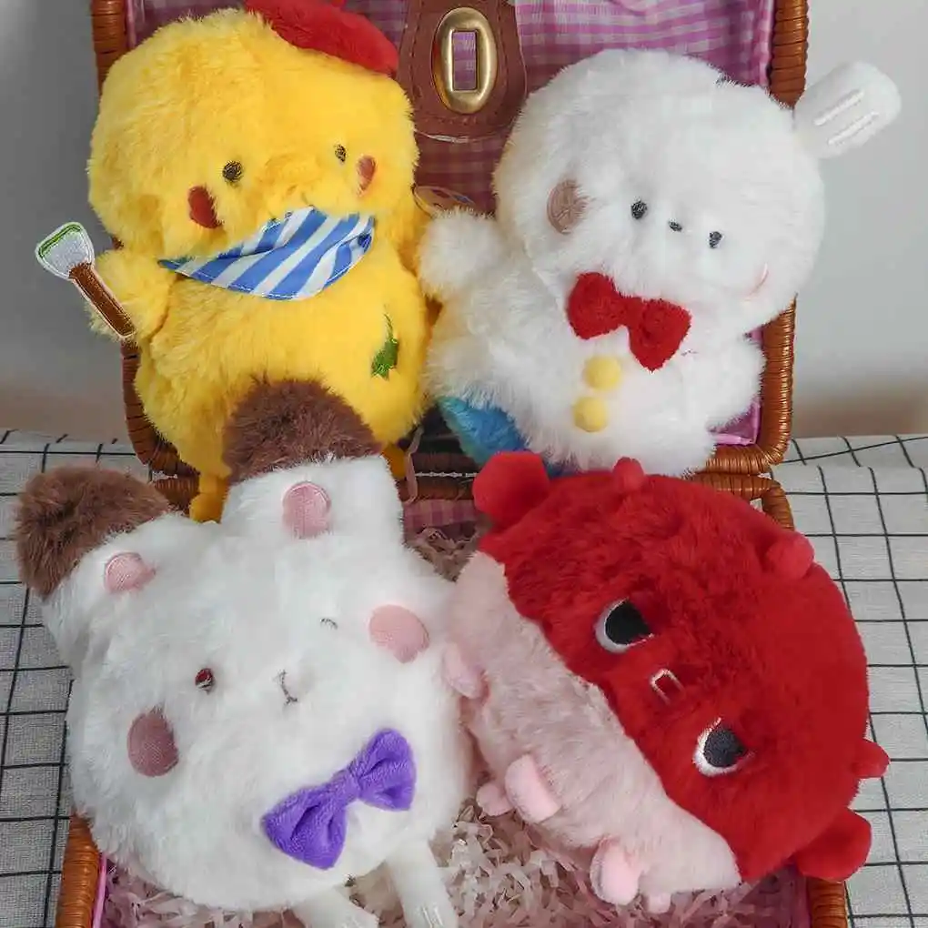

Anime Love and Deepspace Theme Cute Animal Series Soft Plush Cotton Doll Dango Cosplay Pendant Keychain Toys Gift