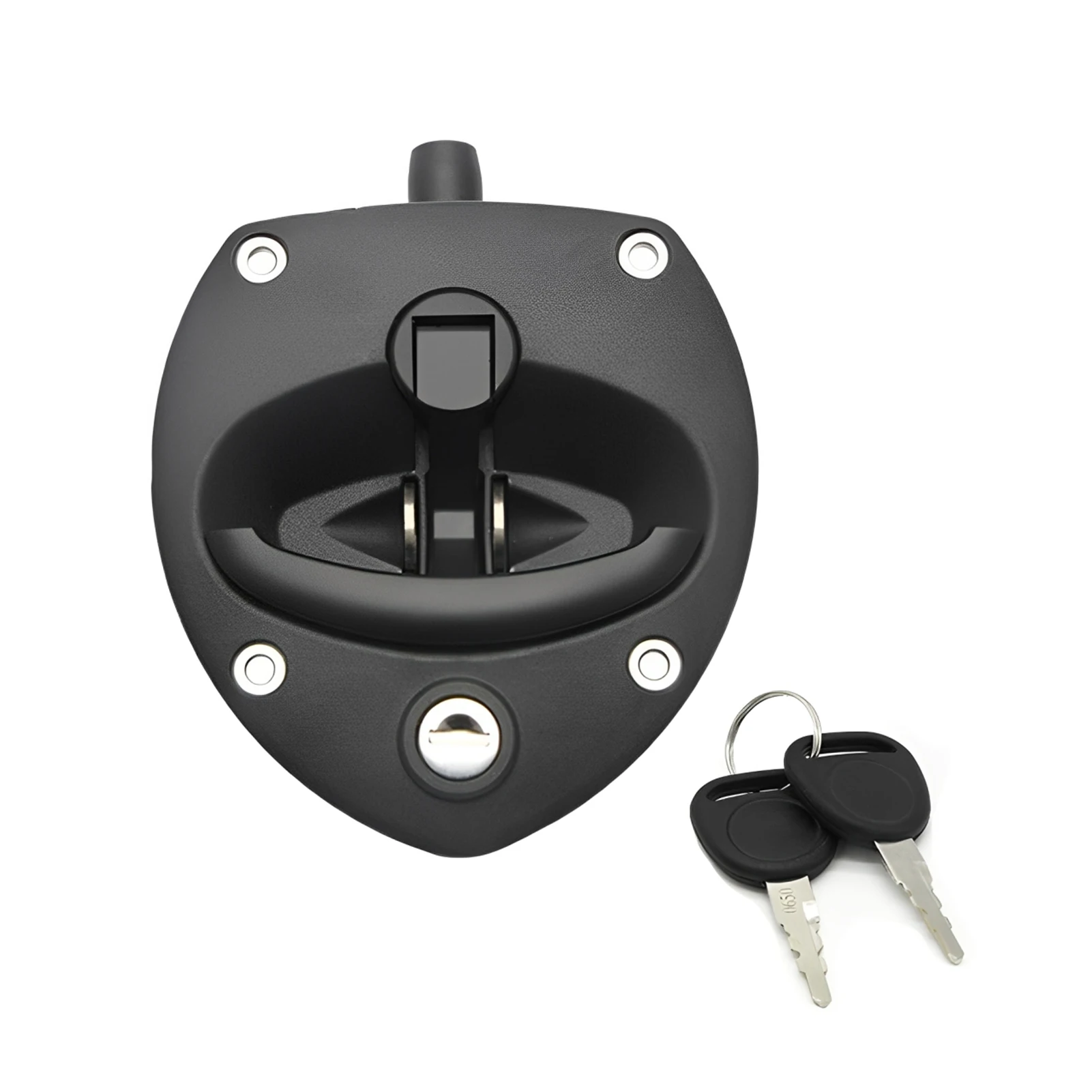 RV Entry Door Lock Camper Door Latch Easy Installation Replacement for Motorhome Cargo Hauler Toolbox Yacht Instrument Box