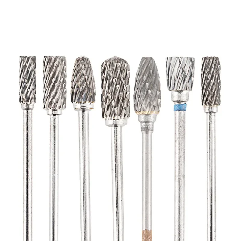 5Pcs Dental Tungsten Steel Grinding Head Dental Oral Grinding Polished Carbide Rotary File Sharp Wear Resistance 2.35