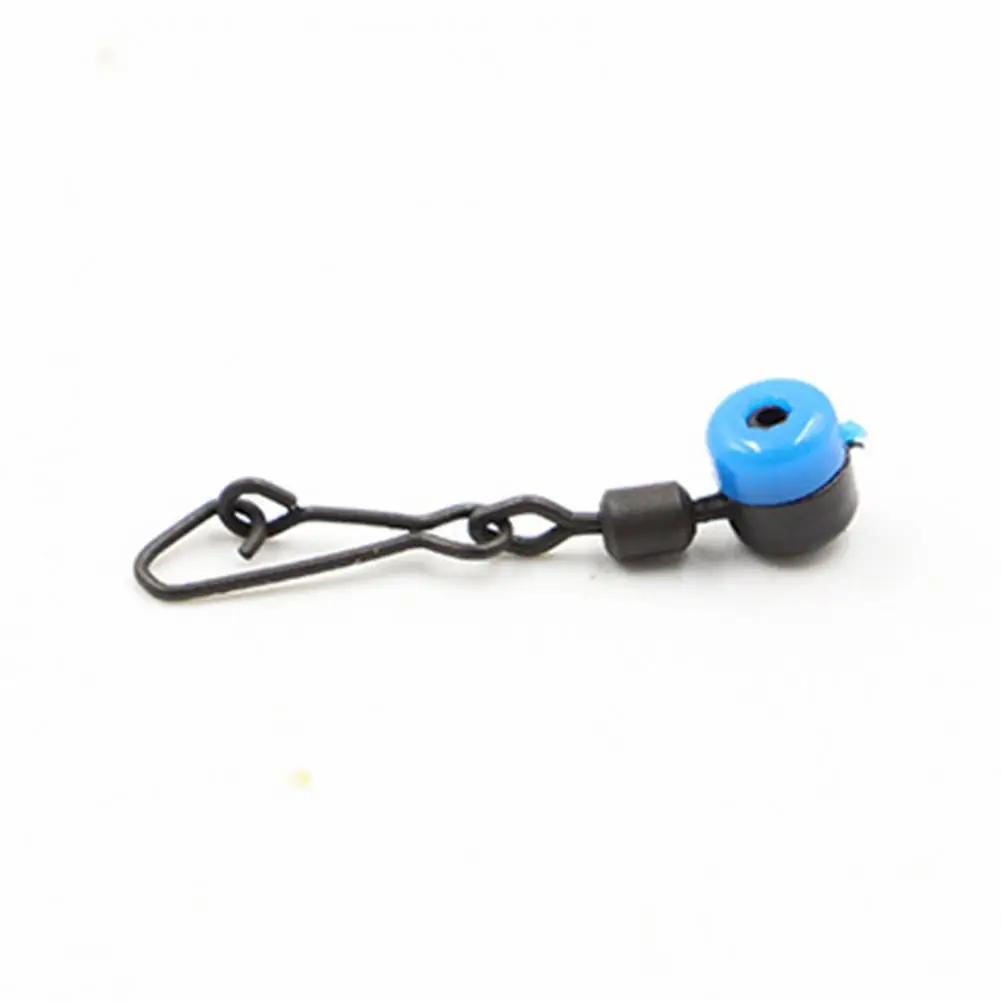 10/30Pcs Blue Fishing Line to Hook Swivels Shank Clip Connector Fishing Float Bobbers Stops Space Beans Fishing Tackle Supplies