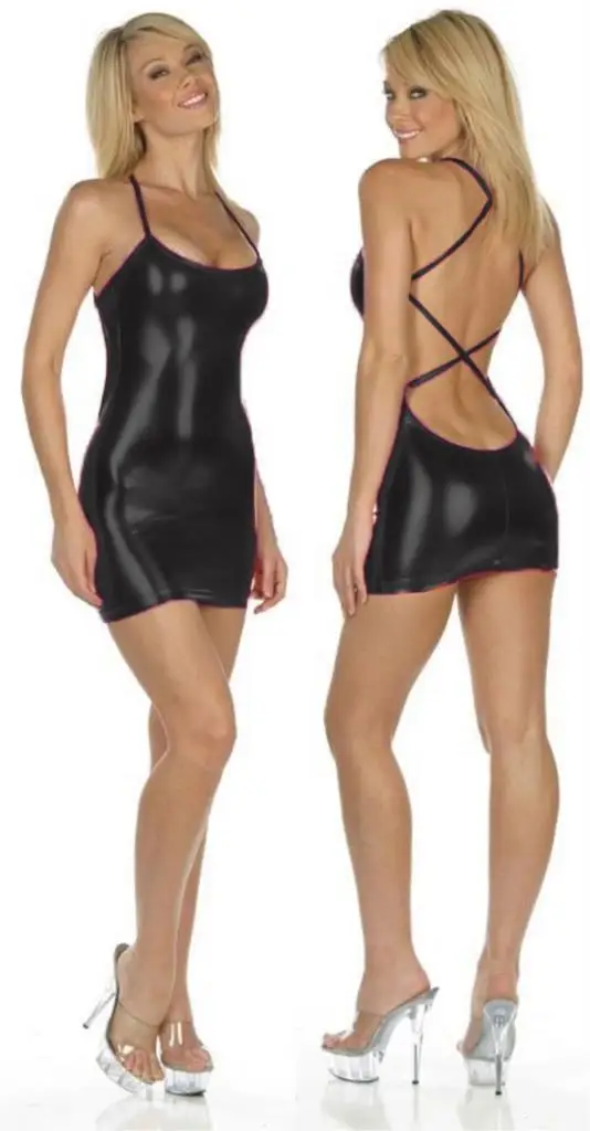 Terry Pau – Mini robe croisée, TP060838