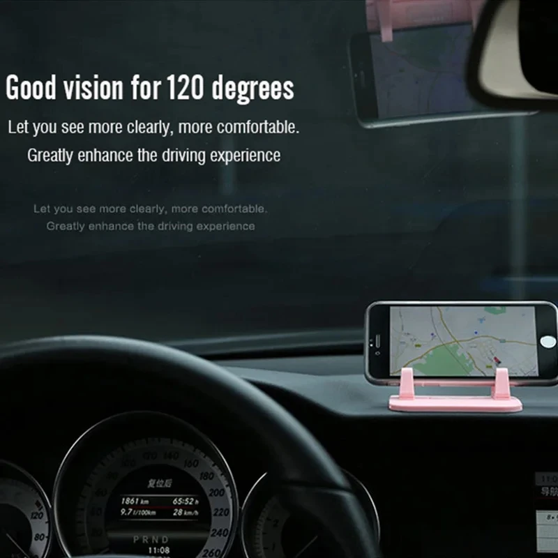 Silicone Car Phone Holder Phone Anti-slip Mount Stand GPS Bracketl For DAF 106xf Truck lf va Insignia Vectra C D Zafira B Antara