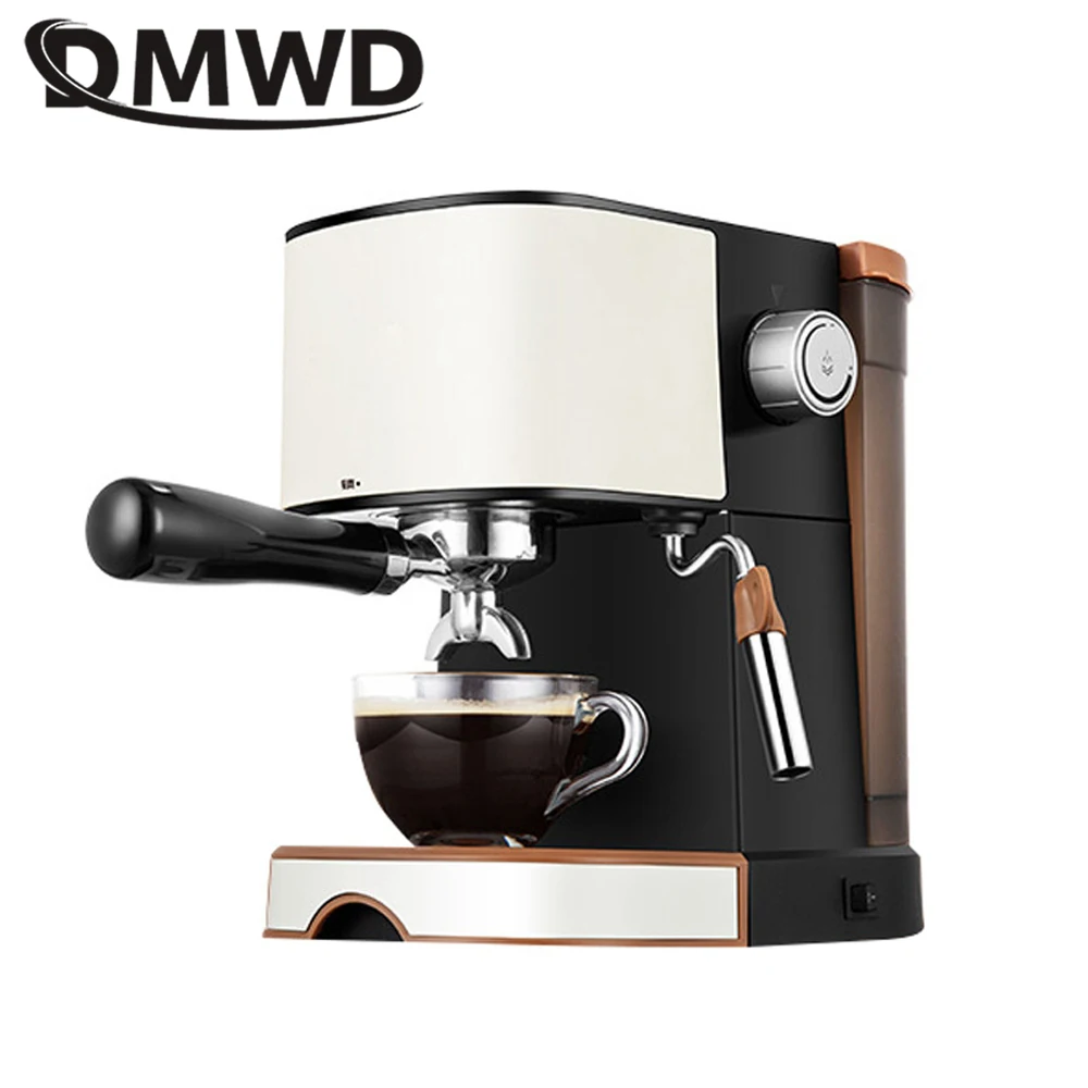 

DMWD 1L Household Italian Espresso Machine Automatic Coffee Maker Cappuccino Milk Frother Coffee Pot 20Bar High Pressure 220V