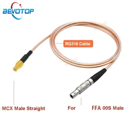 BEVOTOP MCX Male to C5 Cable Compatible with FFA 00S Connector RG316 Pigtail for Ultrasonic Flaw Detector High Quality