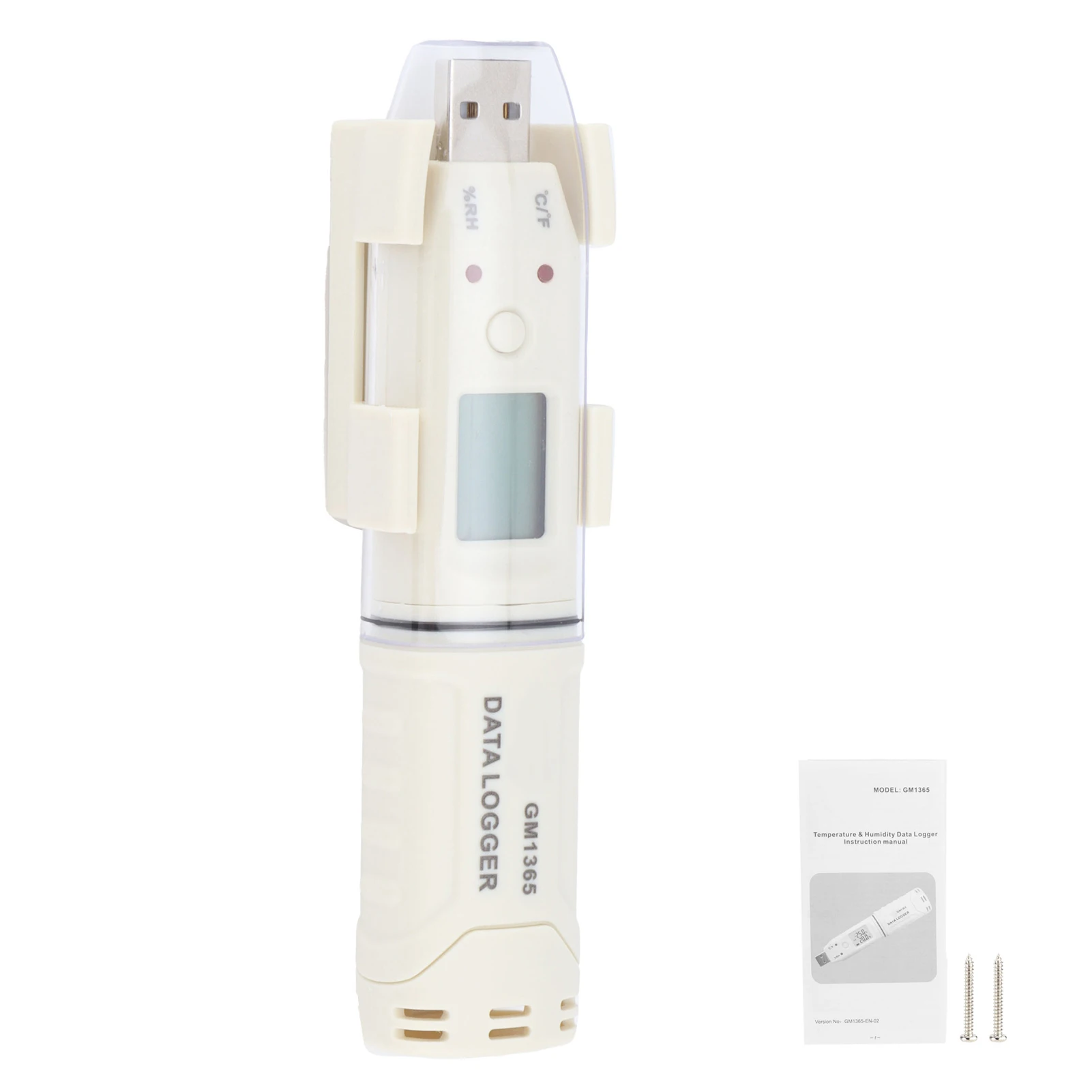 GM1366 Temperature Data Recording Device for Agriculture Cold Storage Warehouse Refrigeration Lab Greenhouse Monitoring Needs