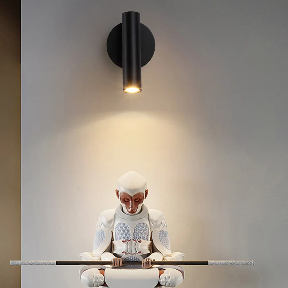 

Reading Wall Lamp Modern Simple Style One-Head Bedside Light For Indoor Room Wall Mounted Decor Durable Iron Lamp