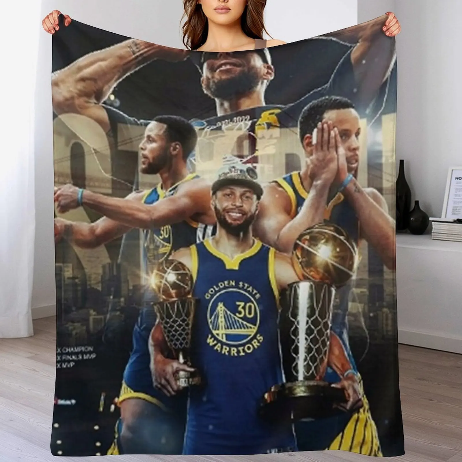 

Trovy winner Throw Blanket Cozy Home Blanket Gift for Christmas Holiday