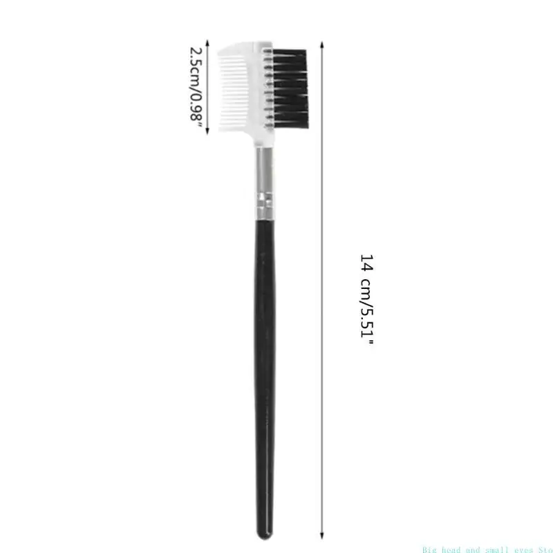 581C Dog Eye Comb Tear Stain Remover Double for Head Grooming Brush for Removing Crus
