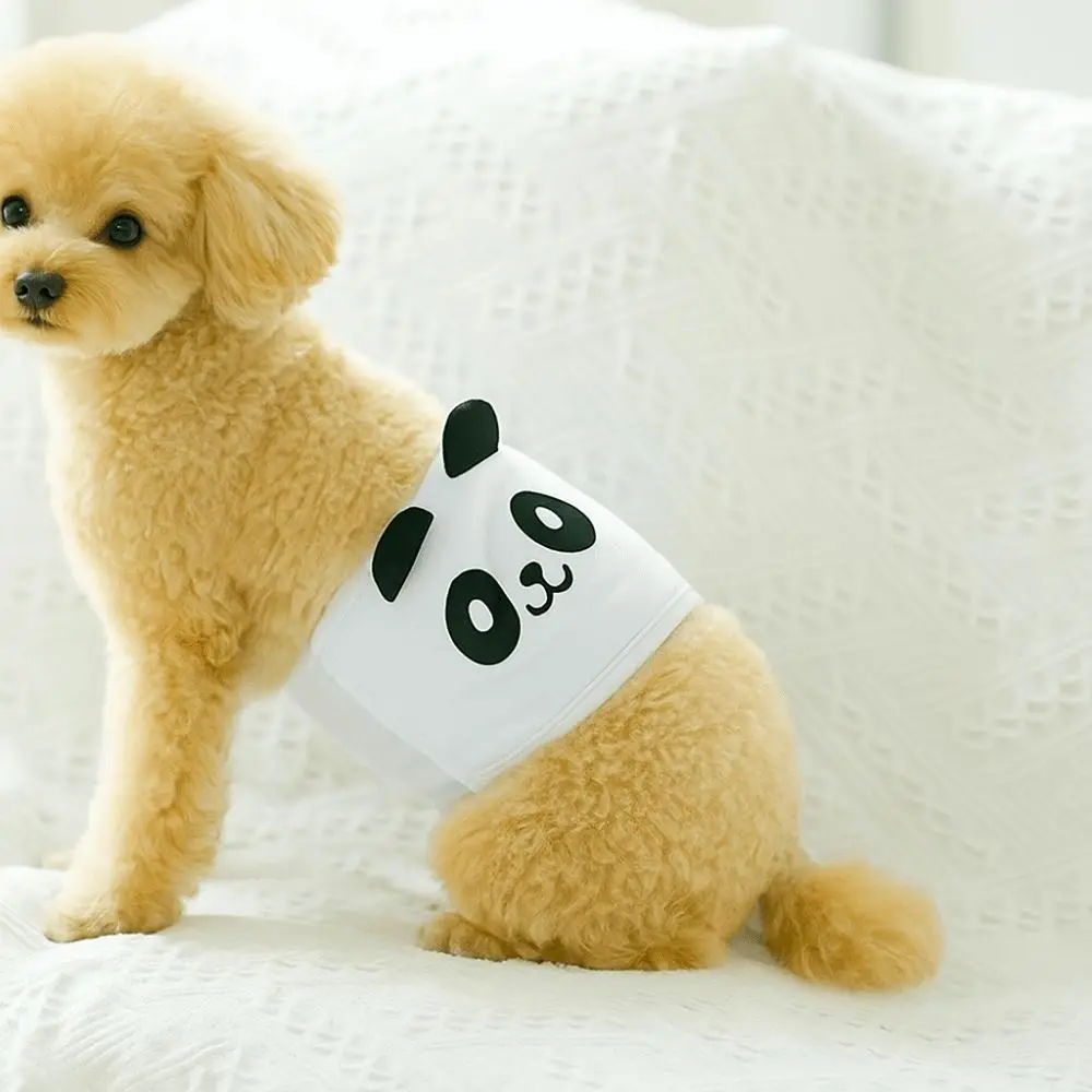 

Cute Cartoon Dog Physiological Belt Anti Harassment Soft Dogs Panties Shorts Washable Reusable Dog Safety Pants Outdoor/Indoor