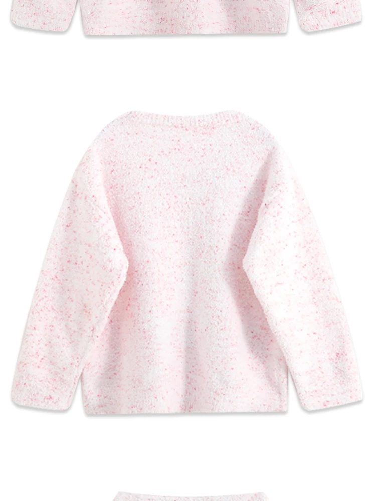 الشتاء لينة رقيقة المخملية سميكة الدافئة منامة اليابانية الحلو لطيف فتاة يمكن ارتداء خارج ملابس المنزل غير رسمية #6