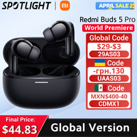 [World Premiere] Global Version Redmi Buds 5 Pro TWS Bluetooth 5.3  52dB Noise Cancellation Up to 4kHz ultra-wide frequency